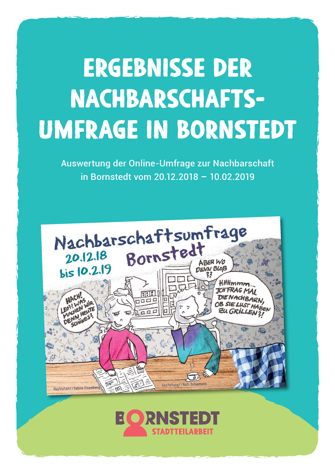 STADTTEILARBEIT BORNSTEDT Flyer Herbst 20232