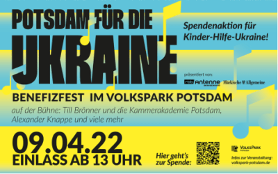 Benefizfest im Volkspark