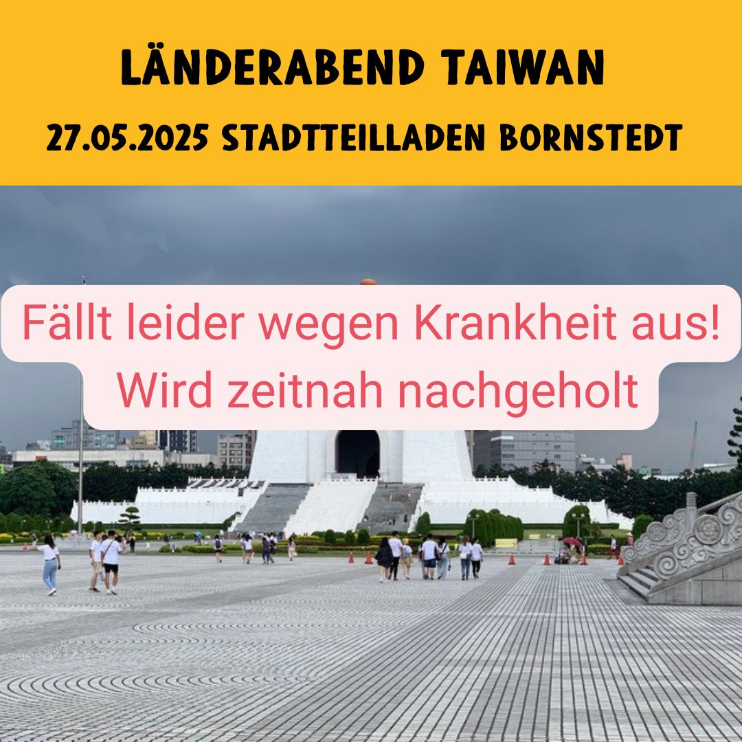 TitelTaiwan – fällt aus
