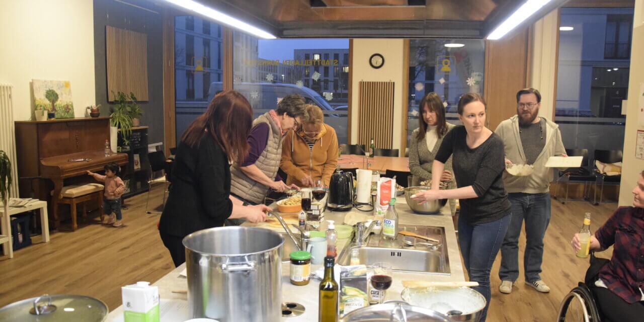 Kochen im Stadtteilladen am 15.03.2025