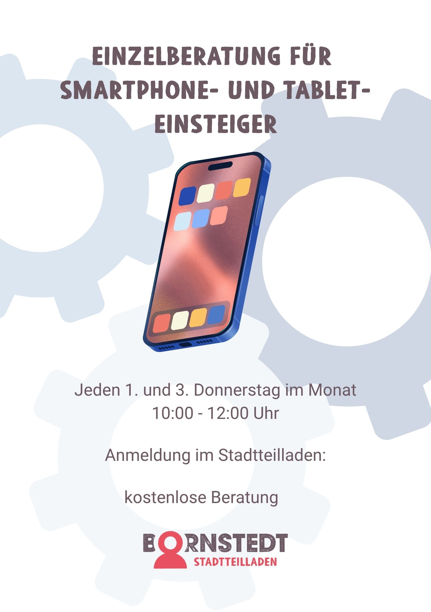 Einzelberatung für Smartphone- und Tablet-Einsteigerinnen (A5)